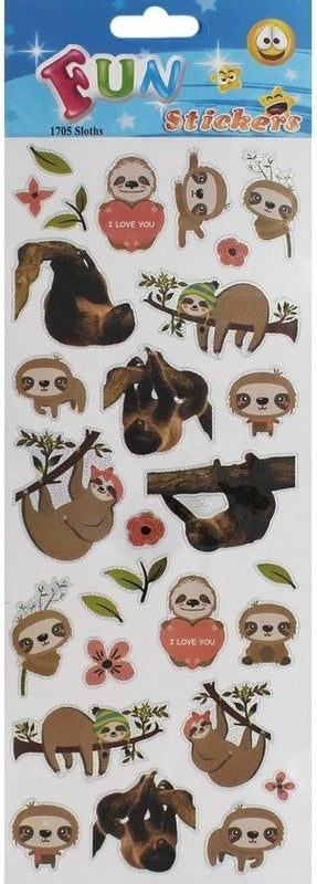 Le Paresseux Stickers