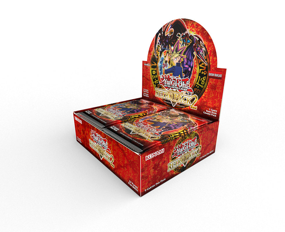 Yu-Gi-Oh! JCC - Display de Pack de Booster Retro Pack 2 de réimpression (24 Boosters)