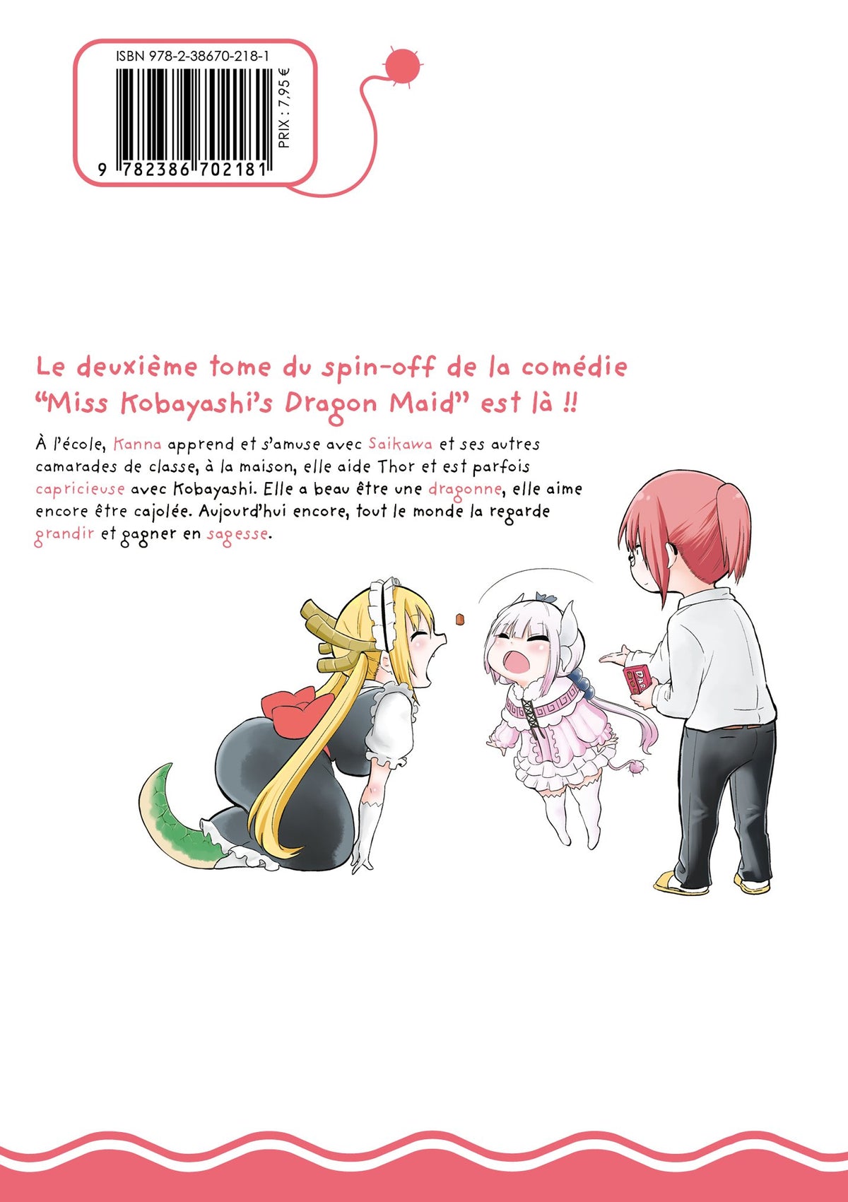 Miss Kobayashi's Dragon Maid - Kanna's Daily Life - Tome 02 - Livre (Manga)