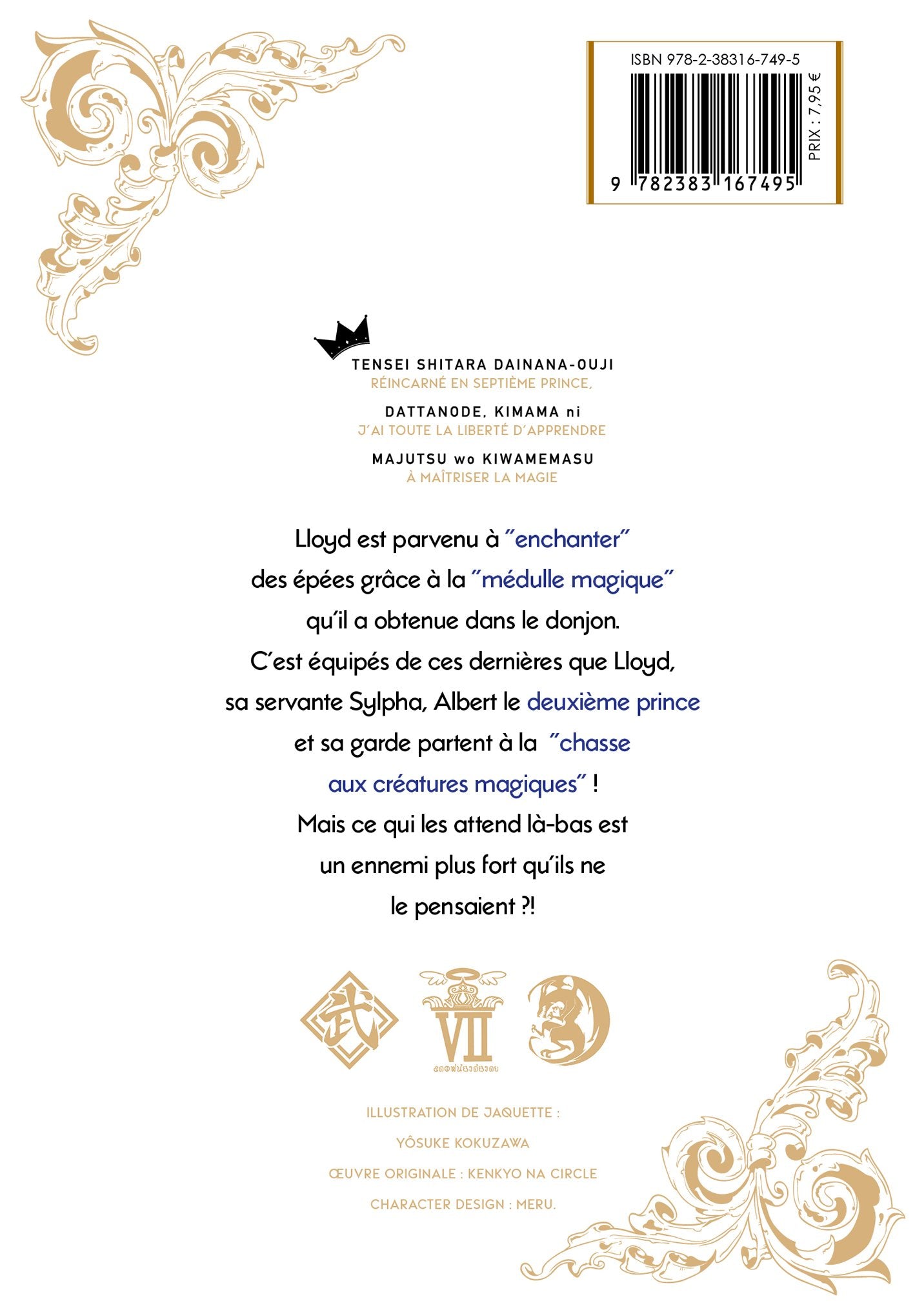 Le Septième Prince - Tome 02 - Livre (Manga)