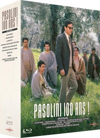 Pasolini 100 ans ! En 9 films : Accattone + Mamma Roma + La Ricotta + L'Évangile selon Saint Matthieu + Enquête sur la sexualité + Des oiseaux petits et gros + Oedipe roi + Médée + Carnet de notes pour une Orestie africaine [Blu-ray]