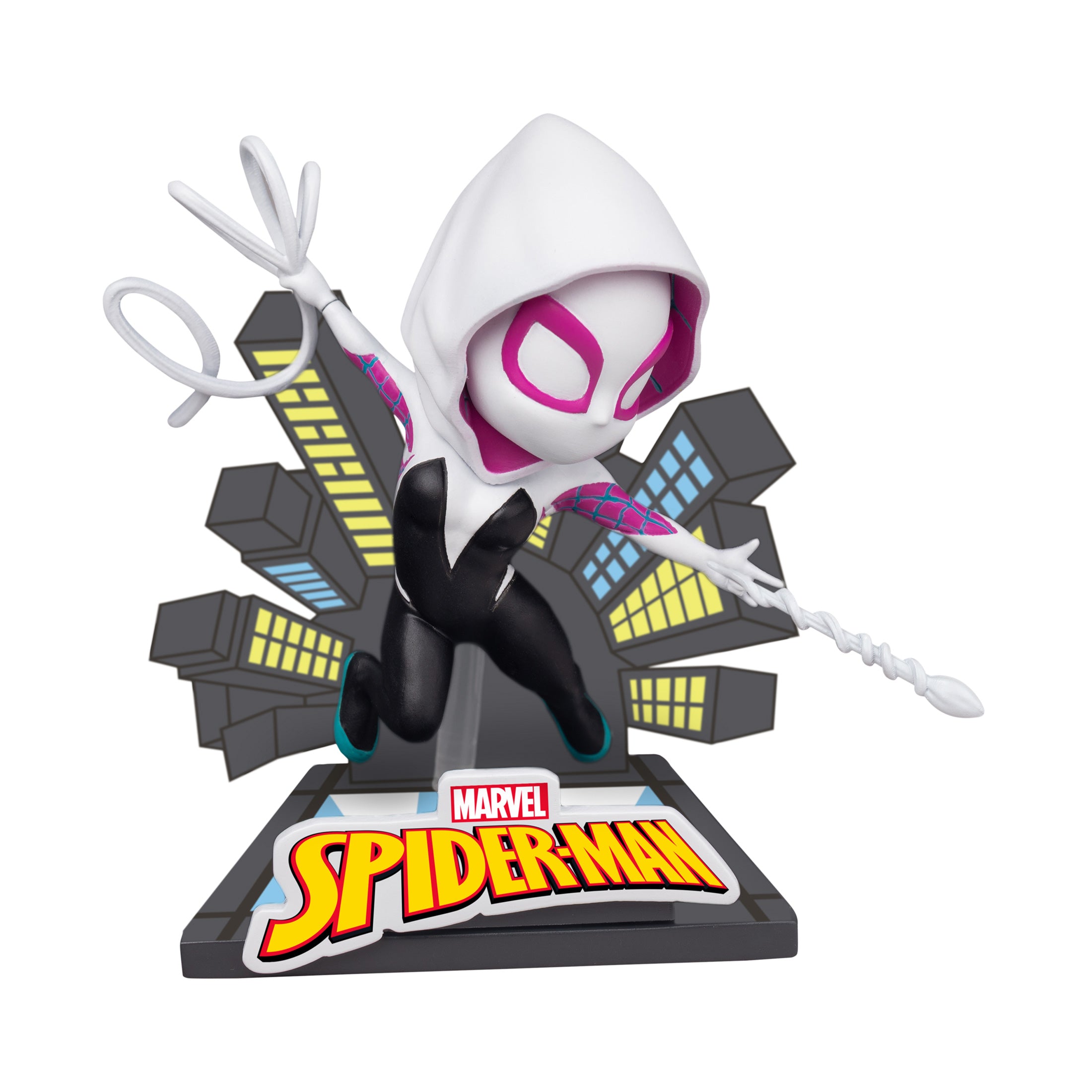 YuMe Hero Box Attack Series - Display blind box de figurines Spider-Man 8cm (12 unités)