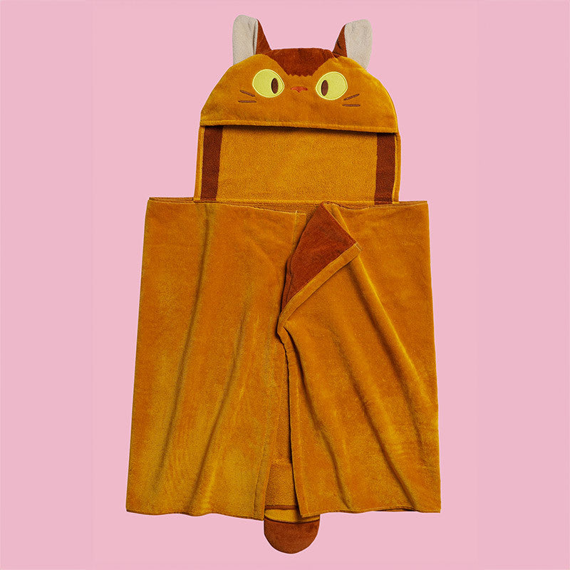 Ghibli - Mon Voisin Totoro - Cape de bain Natsu Chatbus 70x140cm
