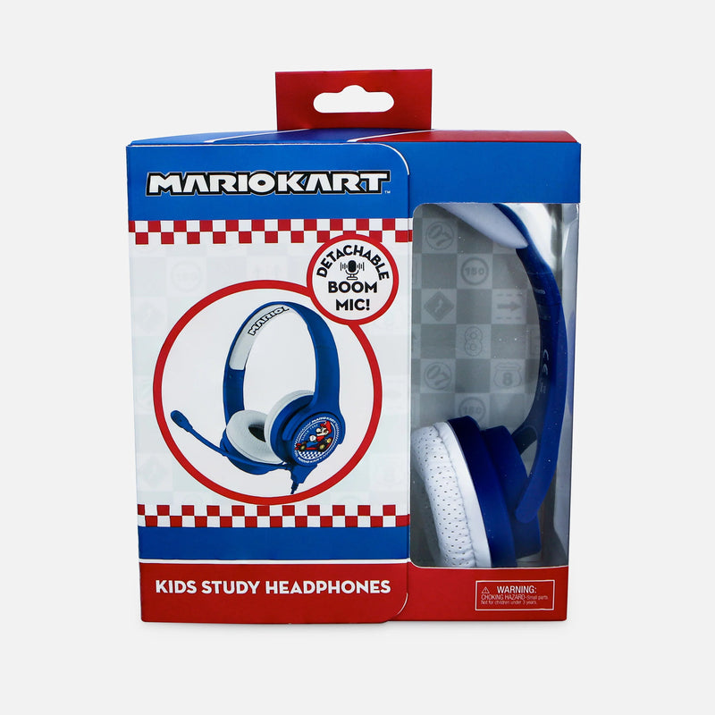 Super Mario - Casque interactif Mario Kart pour enfants avec microphone