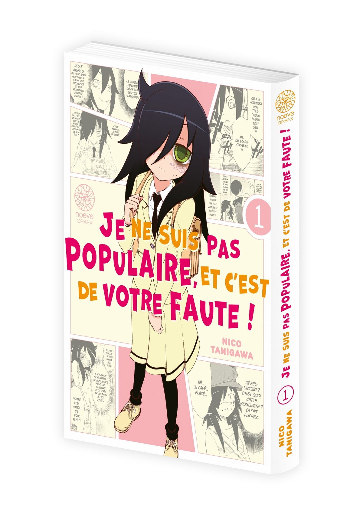 Watamote : Je ne suis pas populaire, et c'est de votre faute! - Tome 01 - Livre (Manga)