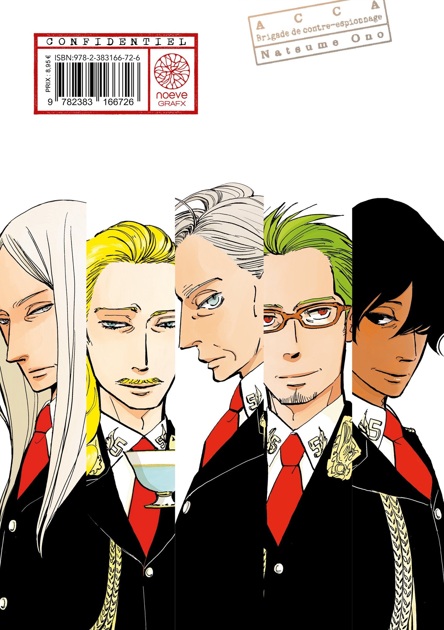 Acca 13 - Brigade de contre-espionnage - Tome 02 - Livre (Manga)