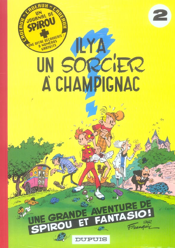 Spirou et Fantasio Tome 2 : il y a un sorcier à Champignac - flash vidéo