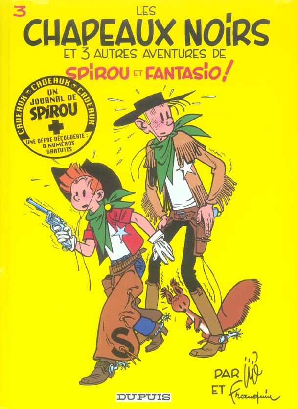 Spirou et Fantasio Tome 3 : les chapeaux noirs et 3 autres aventures de Spirou et Fantasio - flash vidéo