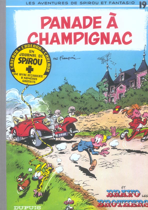 Spirou et Fantasio Tome 19 : panade à Champignac - flash vidéo