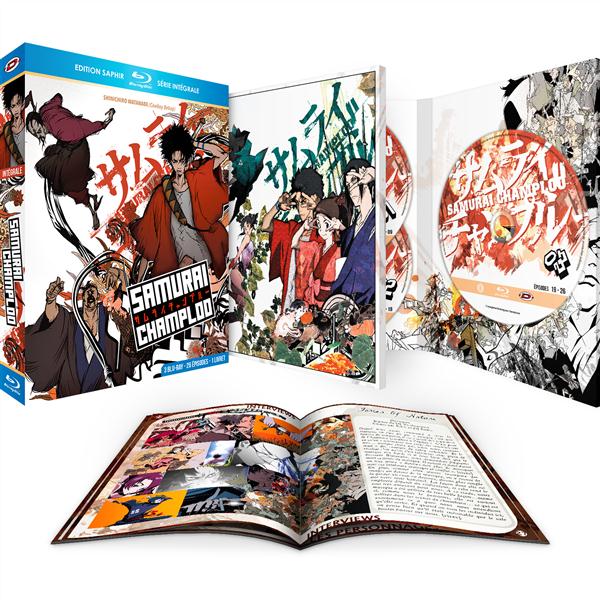 Coffret intégrale samurai champloo [Blu-ray] - flash vidéo