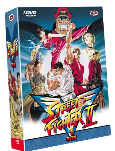 Street Fighter II - V - La série intégrale non censurée : Box 1/2 [DVD]