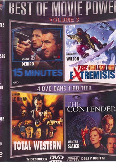 Coffret Best Of Movie Power Vol. 3 : 15 Minutes / The Extremists / Total Western / The Contender [DVD]