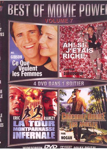 Coffret Best Of Movie Power Vol. 7 : Ce Que Veulent Les Femmes / Ah ! Si J'Etais Riche / La Tour Montparnasse Infernale [DVD]