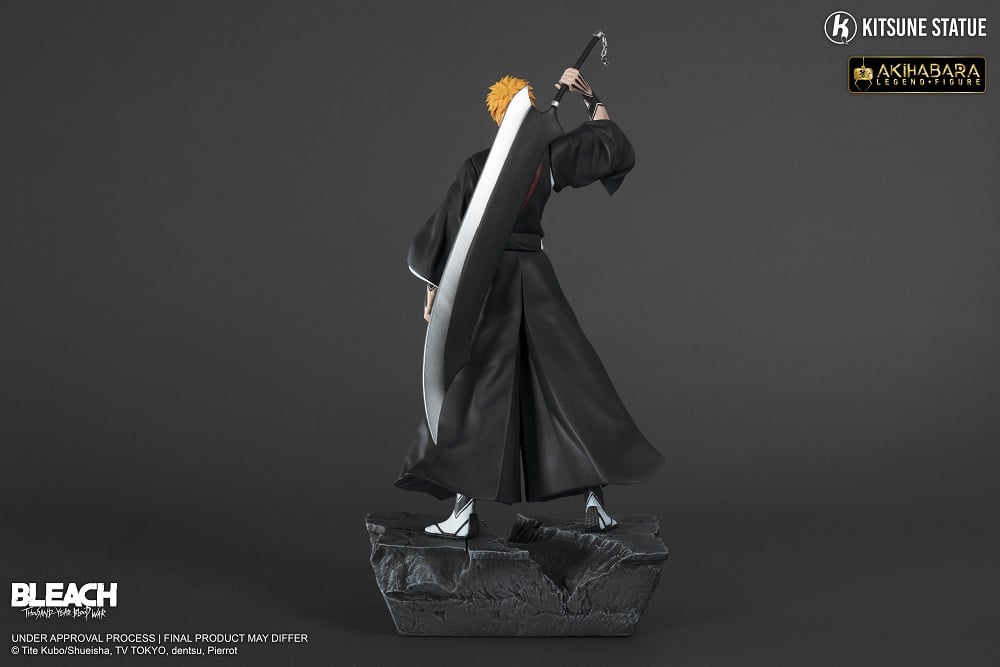Legend Figure - Bleach : Thousand-Year Blood War - Ichigo Kurosaki 1/4 Statue 30cm - flash vidéo