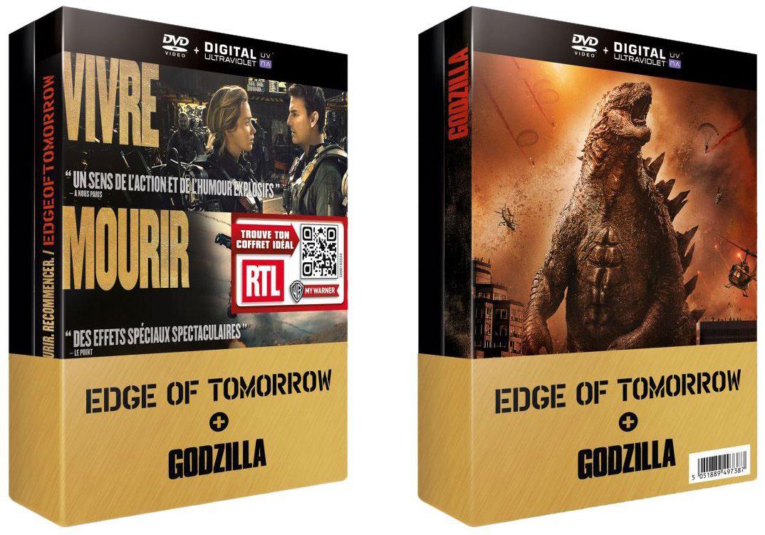 Edge of Tomorrow + Godzilla [DVD]