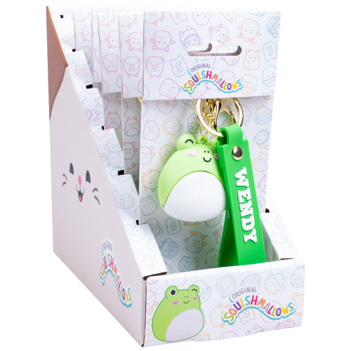 Squishmallows - Porte-clés à bracelet Wendy la Grenouille Verte - flash vidéo