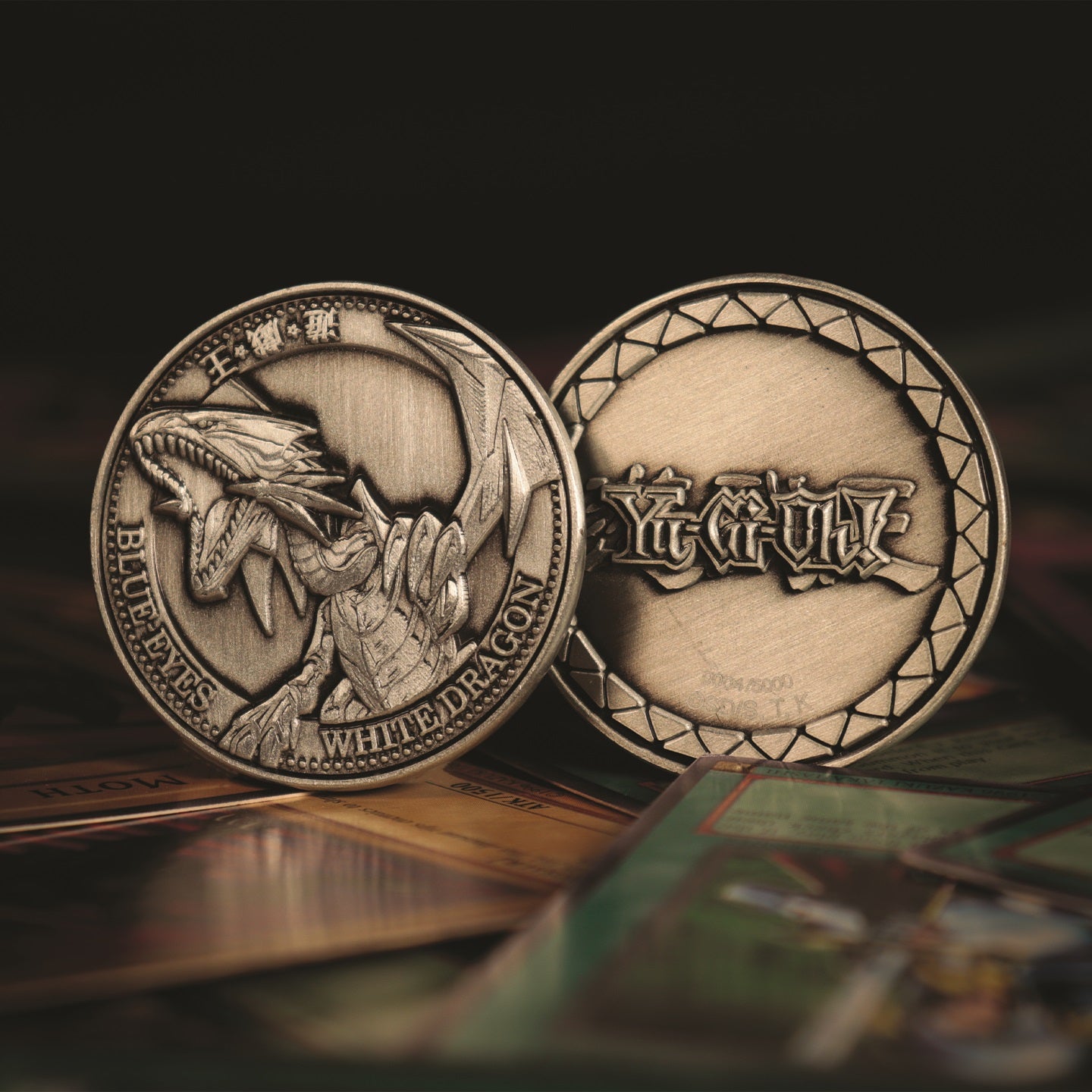 Yu-Gi-Oh! - Pièce de collection en édition limitée du Dragon Blanc aux Yeux Bleus