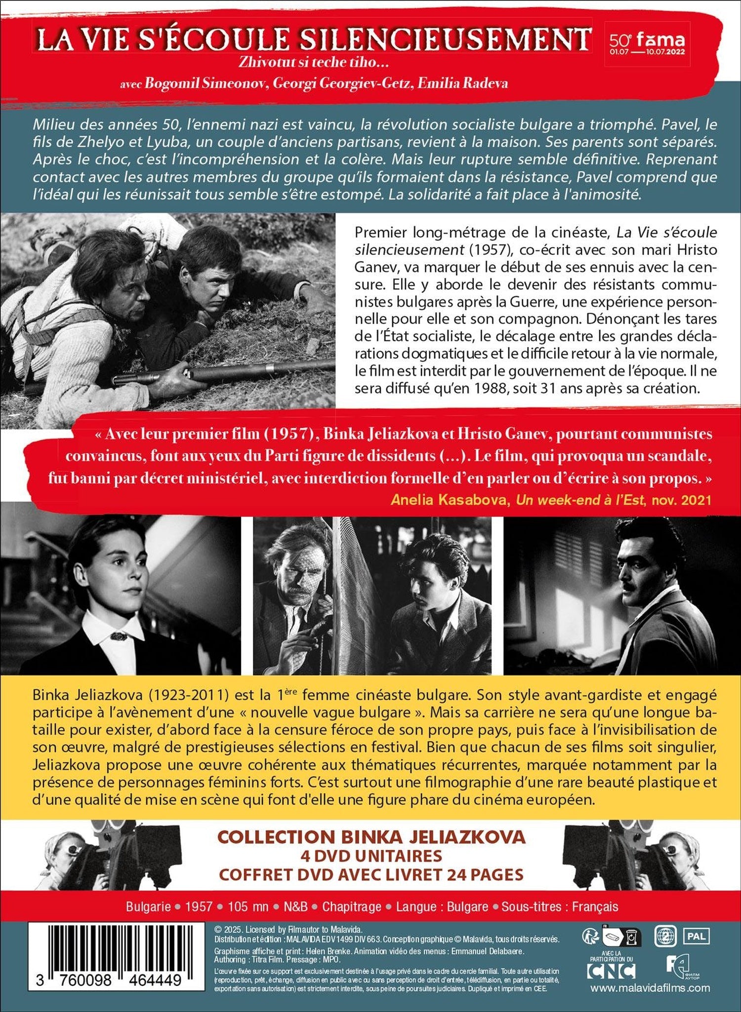 La Vie s'écoule silencieusement [DVD]
