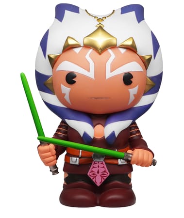 Star Wars : The Clone Wars - Tirelire Ahsoka Tano en PVC - flash vidéo