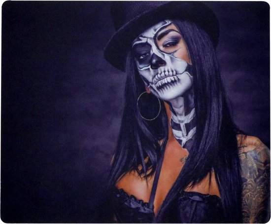 WASDkeys - Tapis de souris Gaming XS - Modèle Skull Lady - flash vidéo