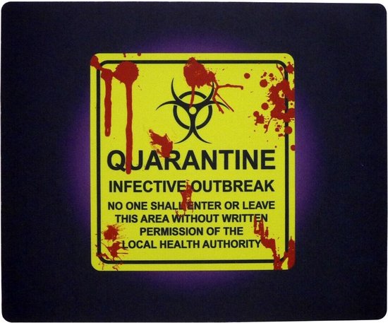 WASDkeys - Tapis de souris Gaming XS - Modèle Quarantaine - flash vidéo