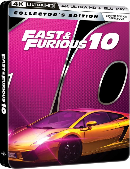 Fast X - Combo 4K UHD + Blu-Ray - Edition limitée SteelBook - flash vidéo