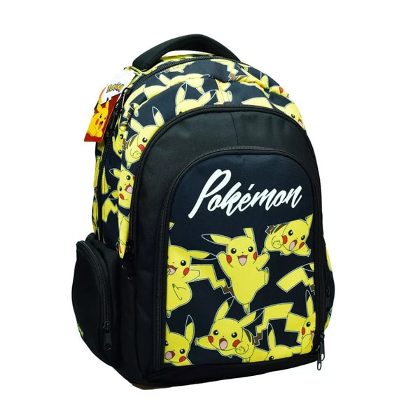 Pokémon - Sac d'école Pikachu All-Over 46cm - flash vidéo