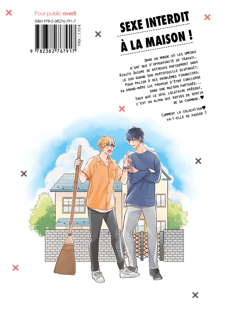 Kiss in Shared House - Livre (Manga) - Yaoi - Hana Book