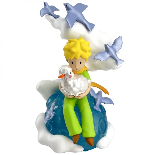 Plastoy - Le Petit Prince - Le Petit Prince et le Mouton sur la planète Figurine - flash vidéo