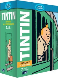 Tintin : l'intégrale de l'animation - 21 aventures [Blu-ray]