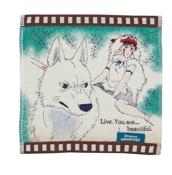 Ghibli - Princesse Mononoké - Mini Serviette Celluloid San 25x25cm - flash vidéo