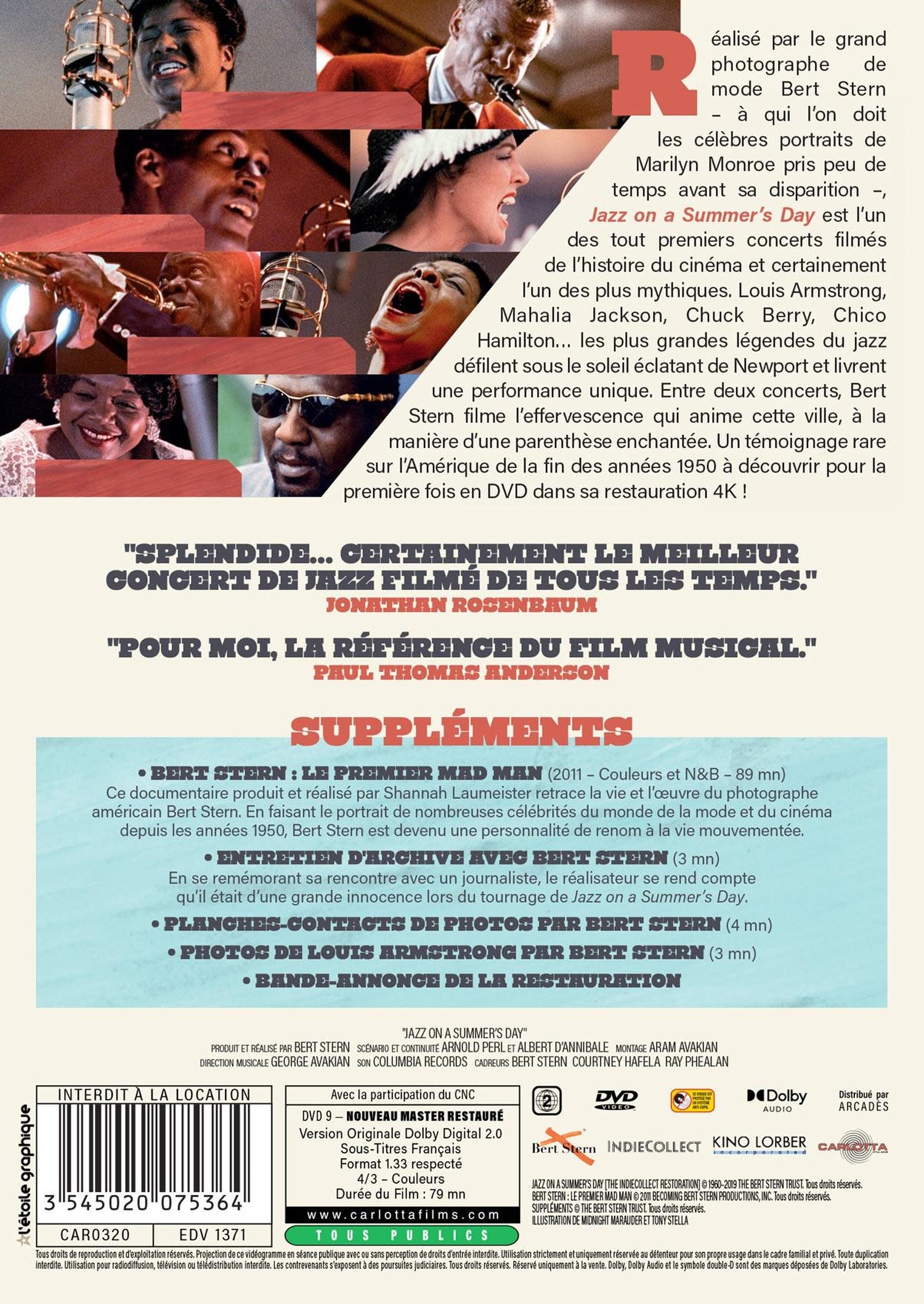 Jazz on a Summer's Day [DVD]