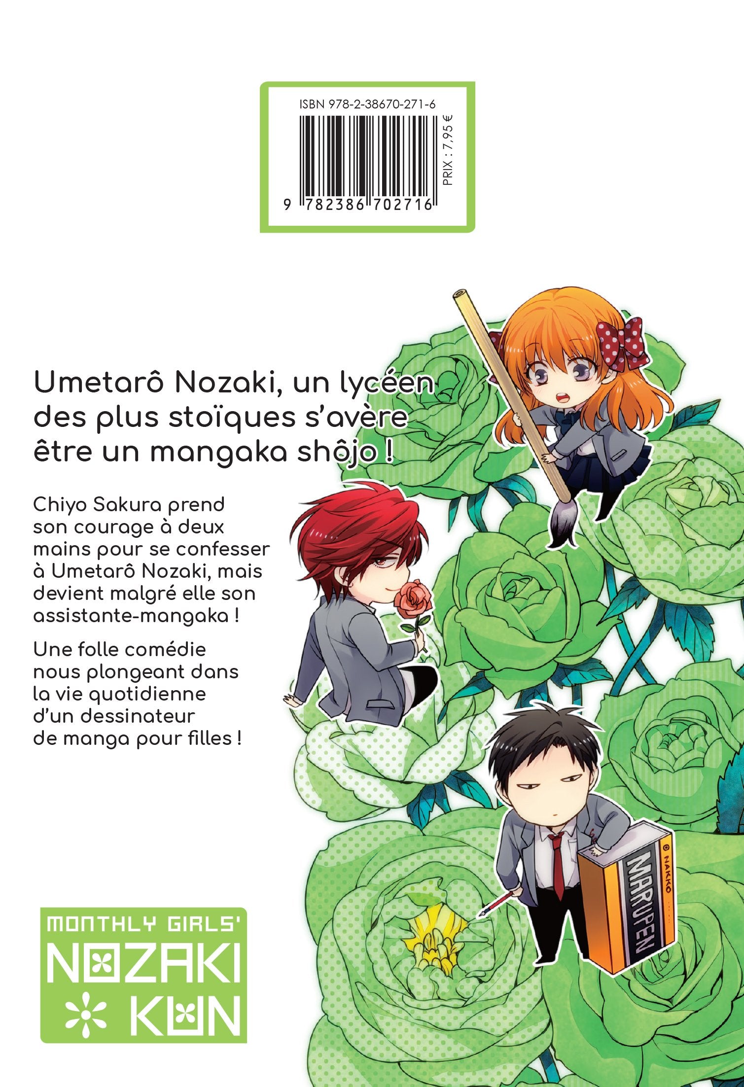 Monthly girls' Nozaki-kun - Tome 01 - Livre (Manga)