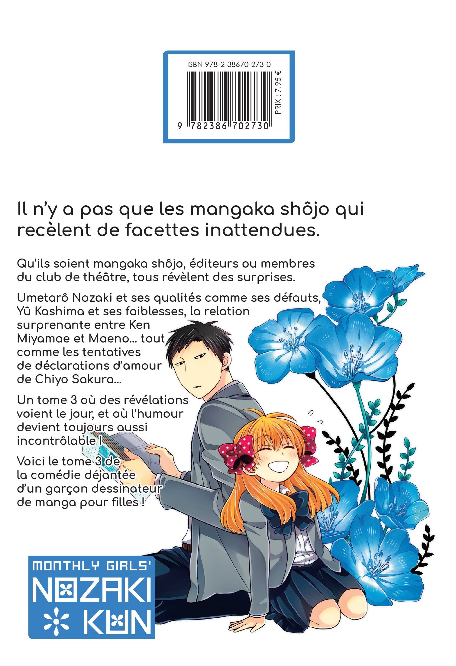 Monthly girls' Nozaki-kun - Tome 03 - Livre (Manga)