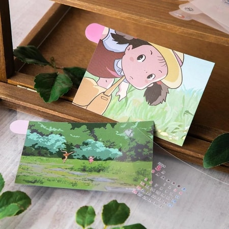 Kiki la petite sorcière - Cadre diorama Totoro & la maison des Kusakabe - flash vidéo