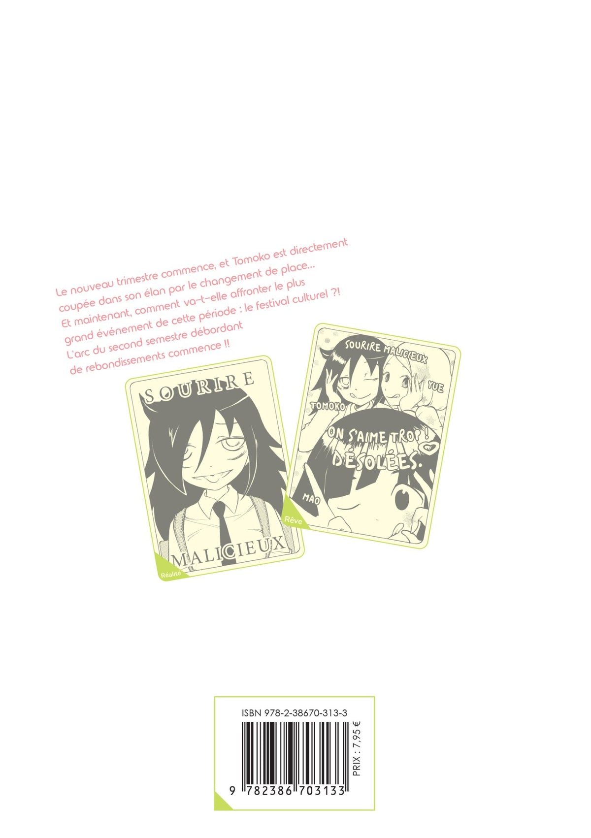Watamote : Je ne suis pas populaire, et c'est de votre faute! - Tome 03 - Livre (Manga)