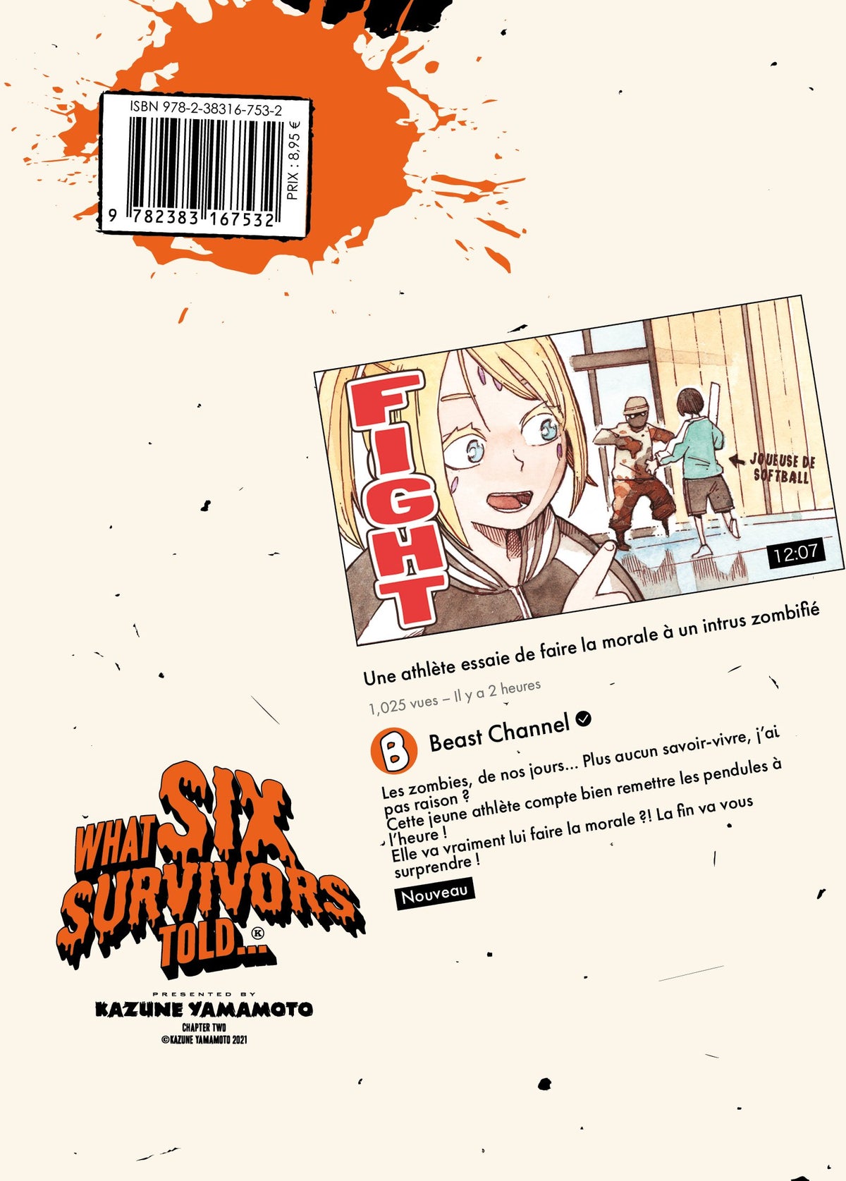Selon 6 Survivants - Tome 02 - Livre (Manga)