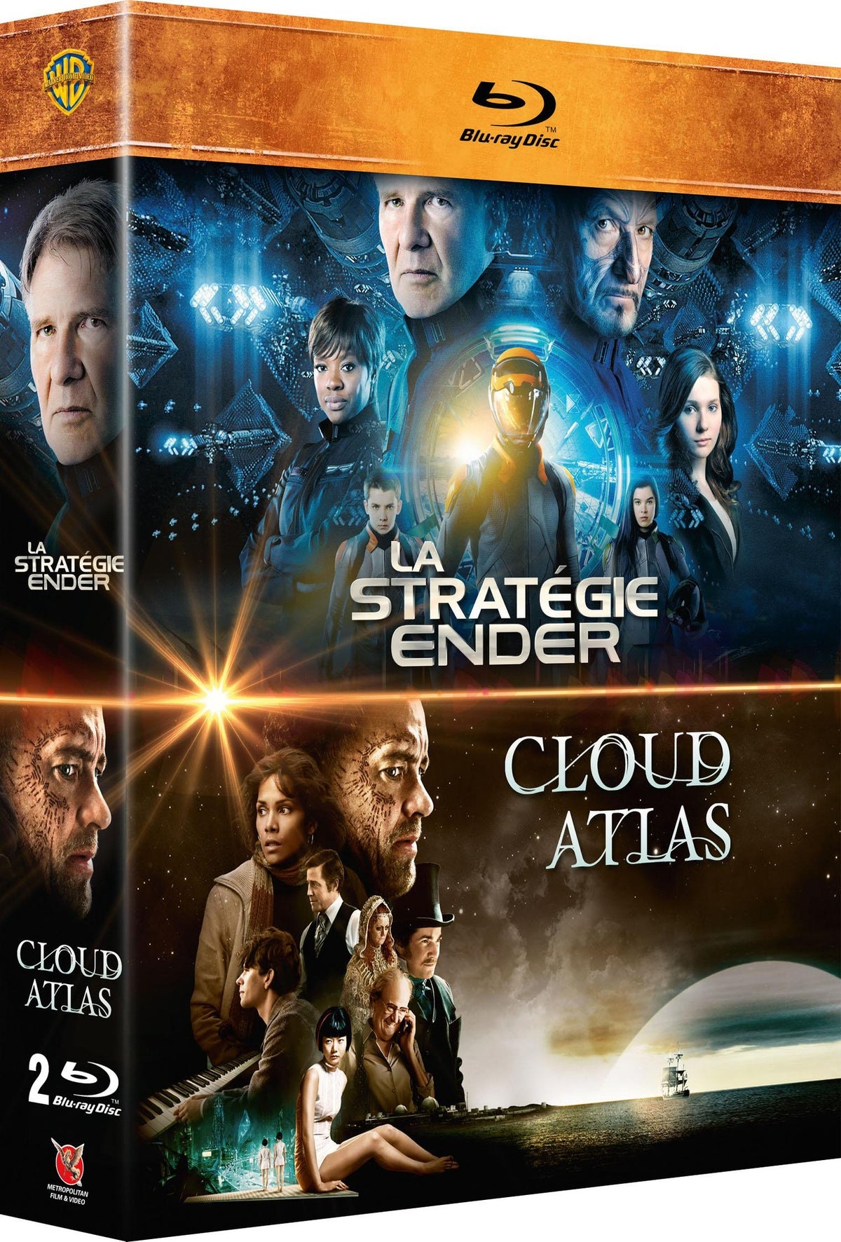 Cloud Atlas + La stratégie Ender [Blu-ray]