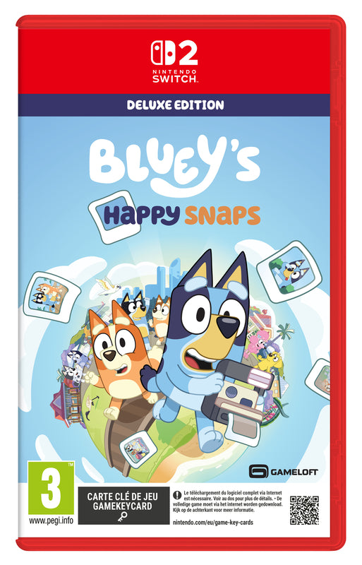 Bluey's Happy Snaps - Day One Deluxe Edition - Game-key Card