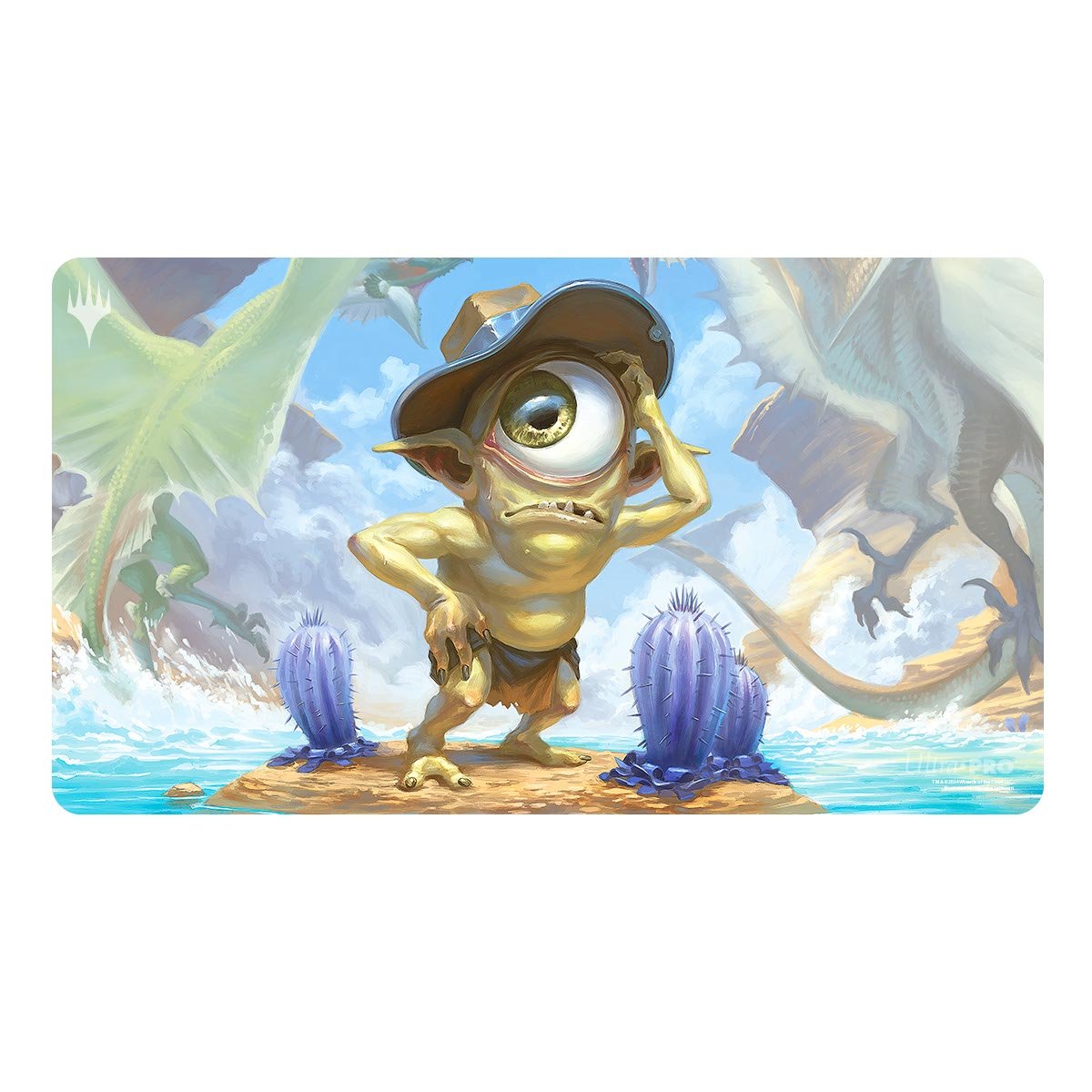 Ultra Pro - Magic: The Gathering - Outlaws of Thunder Junction - Tapis de jeu Fblthp, perdu dans la nature (60 x 34 cm) - flash vidéo