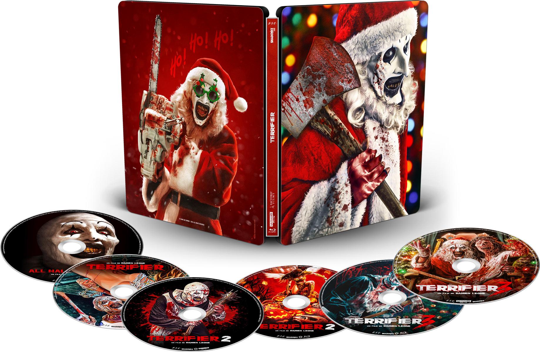 Terrifier 1-2-3 + All Hallow's Eve [4K Ultra HD]
