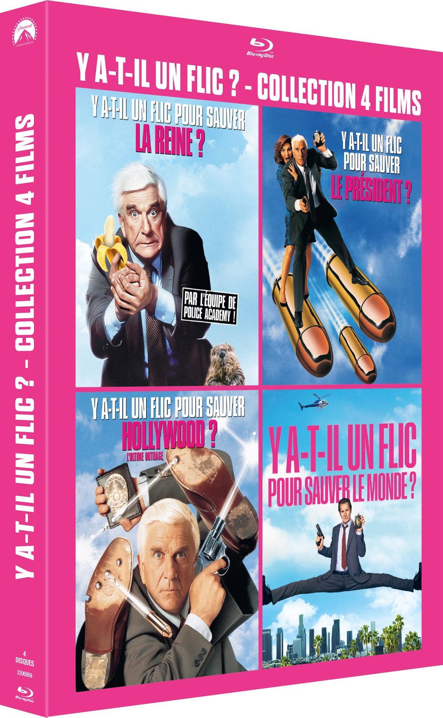 Y a-t-il un flic ? - Collection 4 films [Blu-ray]