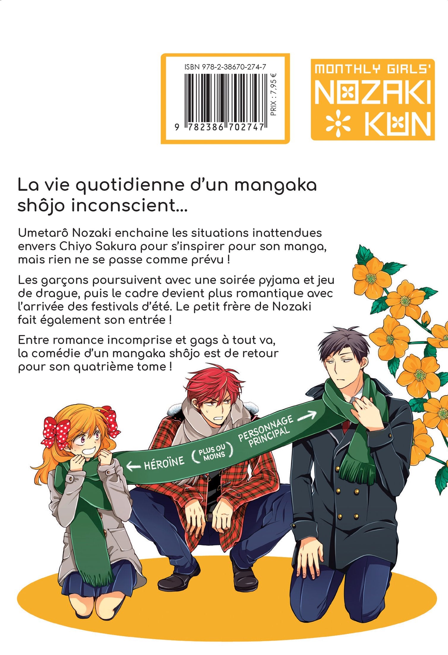 Monthly girls' Nozaki-kun - Tome 04 - Livre (Manga)