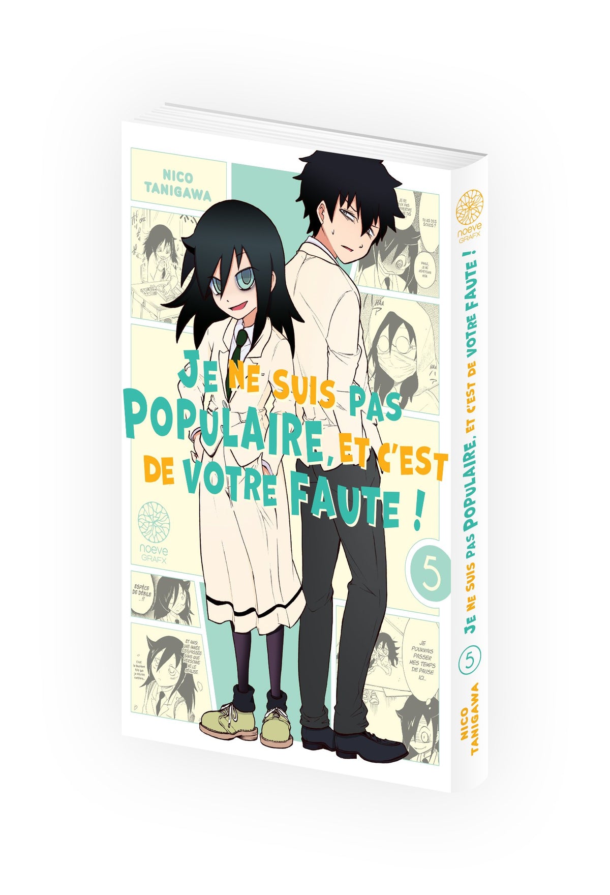Watamote : Je ne suis pas populaire, et c'est de votre faute! - Tome 05 - Livre (Manga)