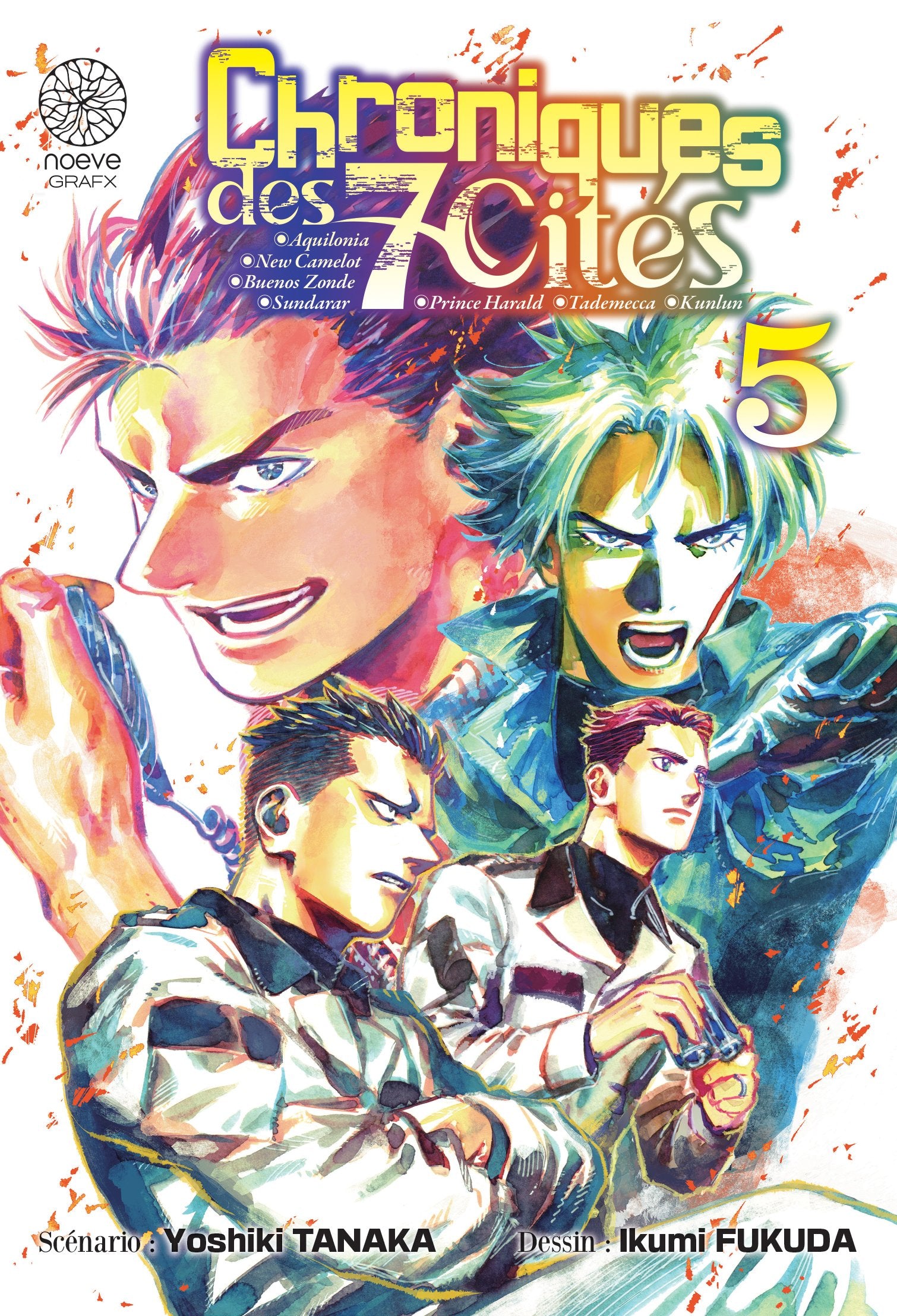 Chroniques des 7 cités - Tome 05 - Livre (Manga)