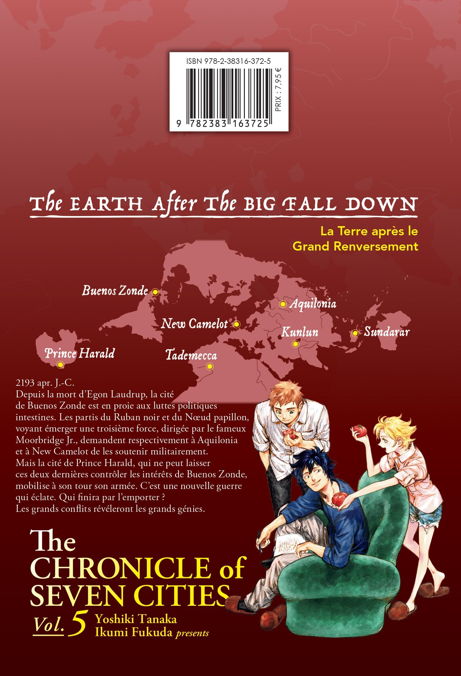 Chroniques des 7 cités - Tome 05 - Livre (Manga)