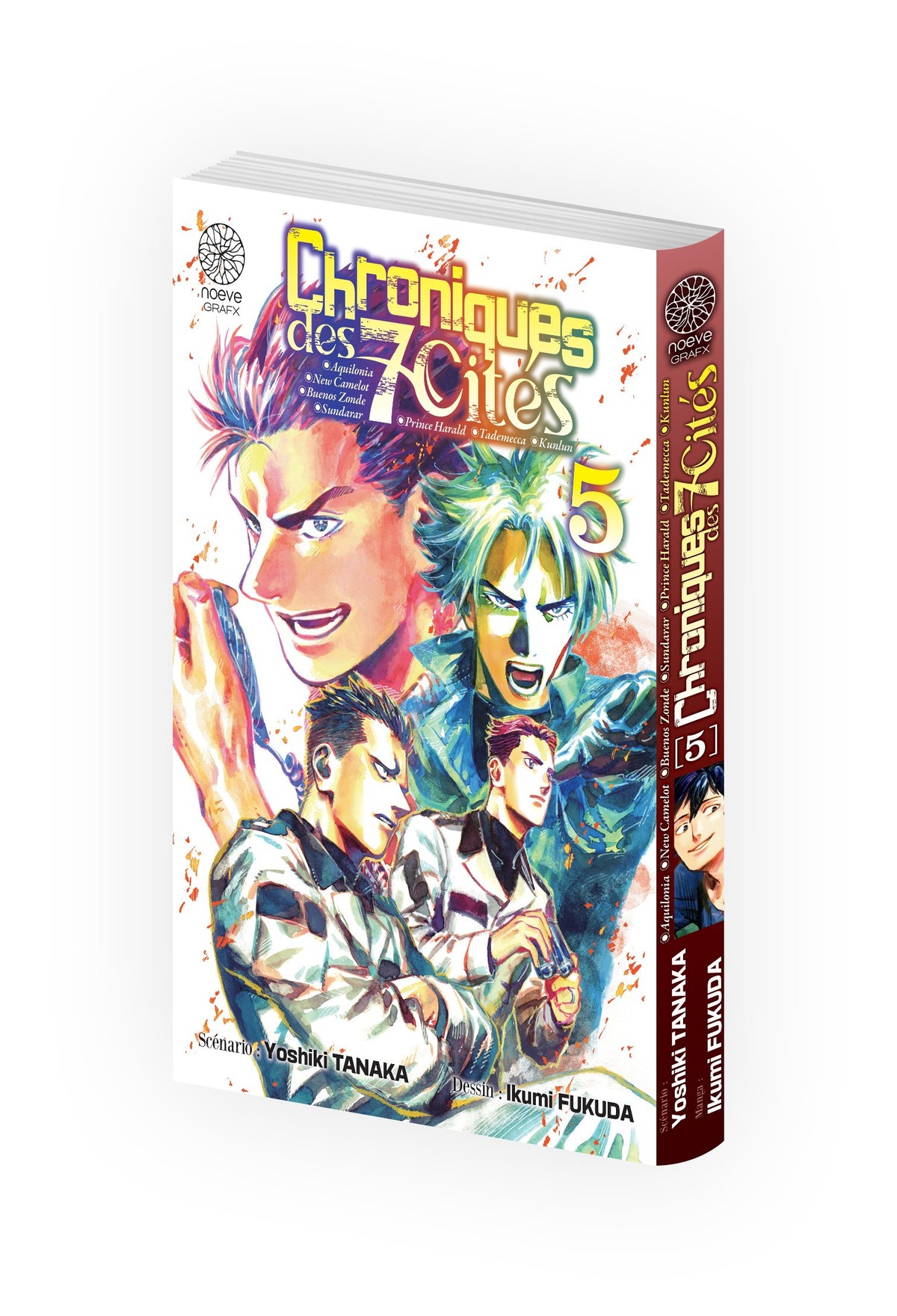 Chroniques des 7 cités - Tome 05 - Livre (Manga)
