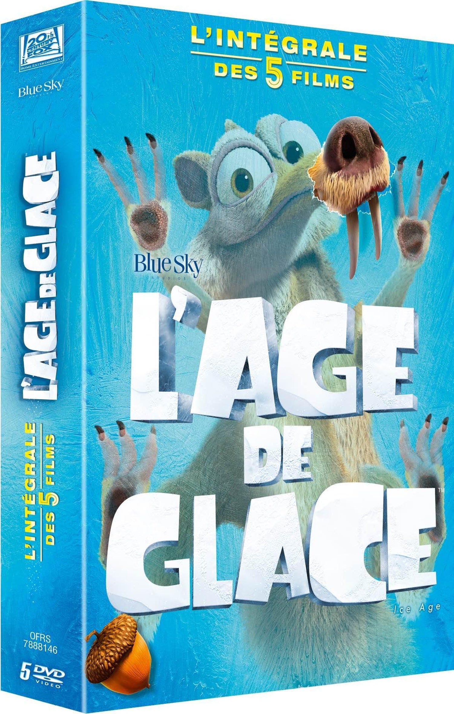 L'Àge de glace - Intégrale - 5 films [DVD]