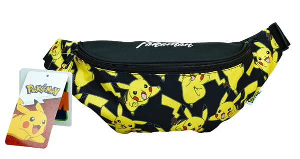 Pokémon - Sac banane Pikachu All-Over 50cm - flash vidéo