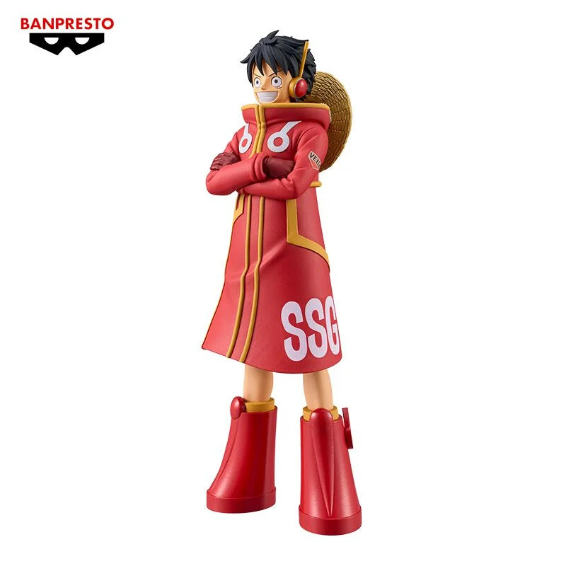 One Piece - DXF - The Grandline Series - Egghead Monkey D. Luffy Statue 16cm - flash vidéo